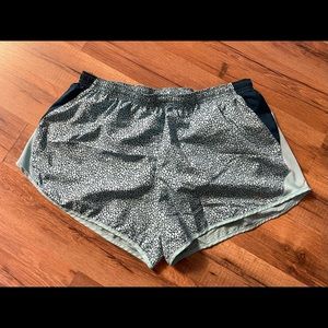 Nike Shorts Teal/Light Blue, Large